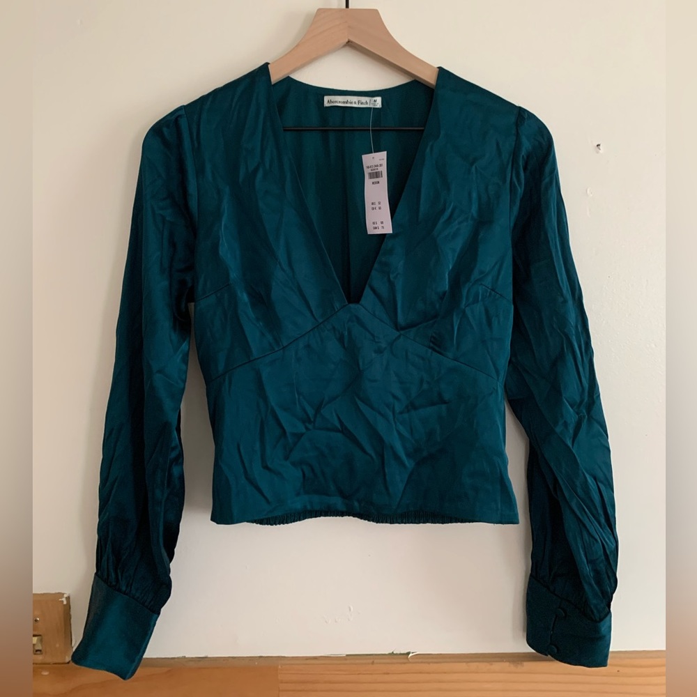 Abercrombie Silk Long Sleeve
